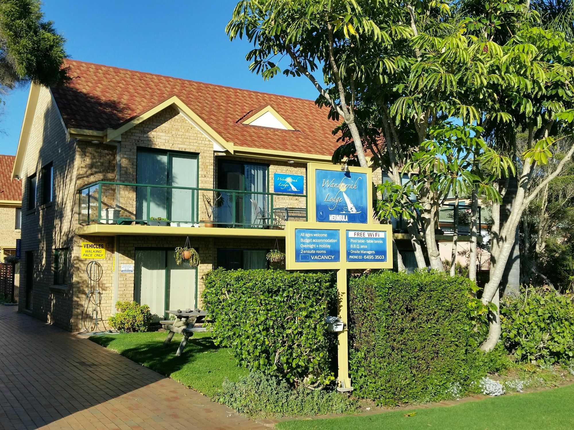 Wandarrah Lodge Hostel Merimbula Kültér fotó